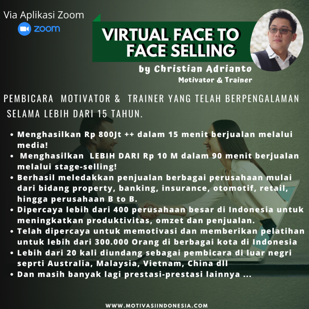 Virtual Face To Face Selling 2